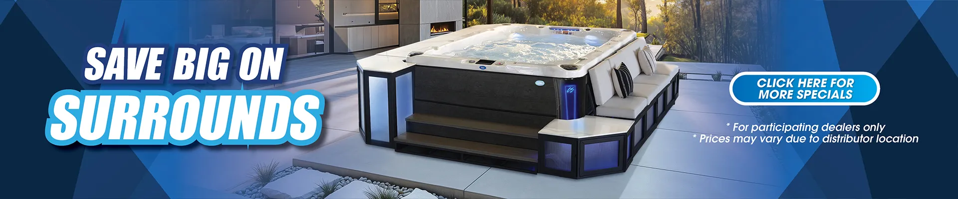 Calspas hot tub being used in a family setting - Buffalo