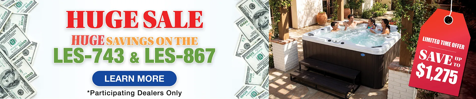 Calspas hot tub being used in a family setting - Buffalo